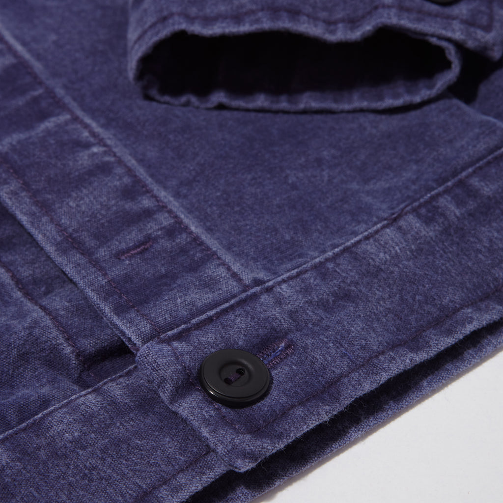 washed station jacket (neptune)