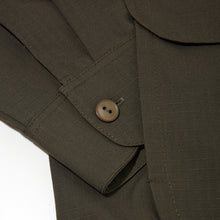 Load image into Gallery viewer, ripstop multitasker lapel overshirt (olive)
