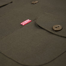 Load image into Gallery viewer, ripstop multitasker lapel overshirt (olive)
