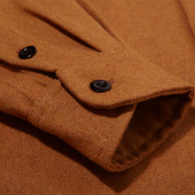 Load image into Gallery viewer, wooly upcycled everyday shirt / caramel
