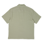 lapel shirt / laurel green