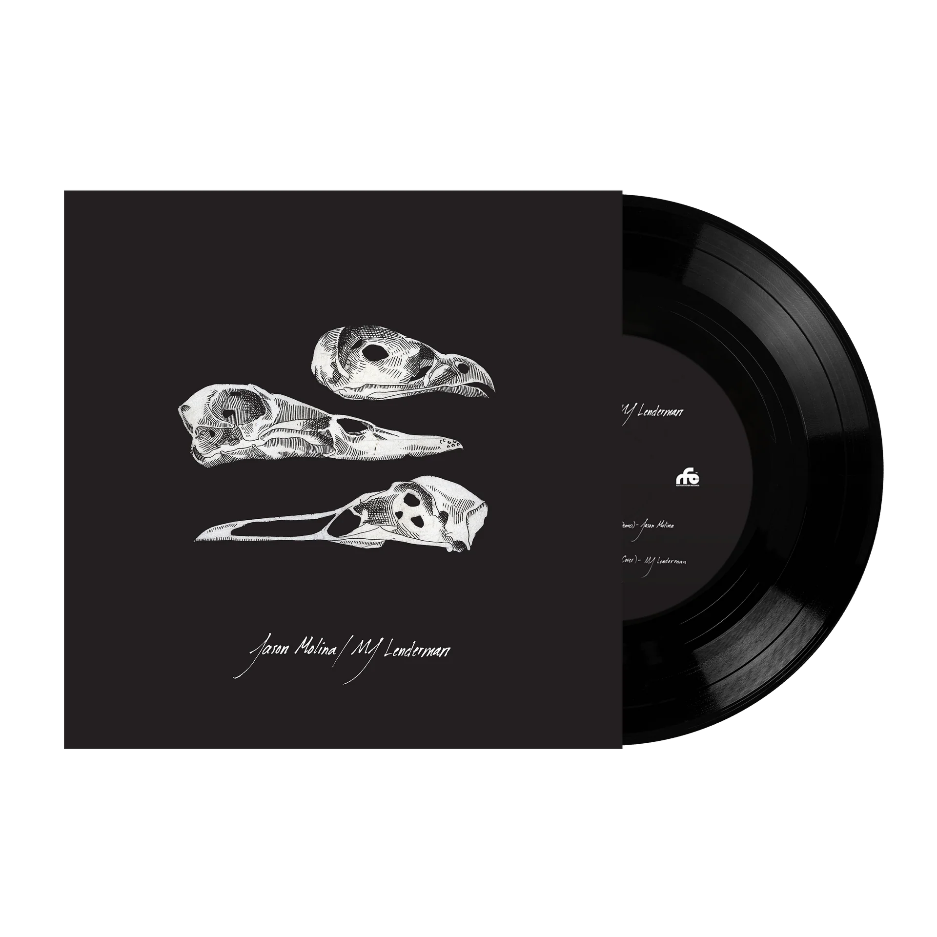 Jason Molina / MJ Lenderman - The Last 3 Human Words (Demo) / Just Be Simple (Songs: Ohia Cover) (7")