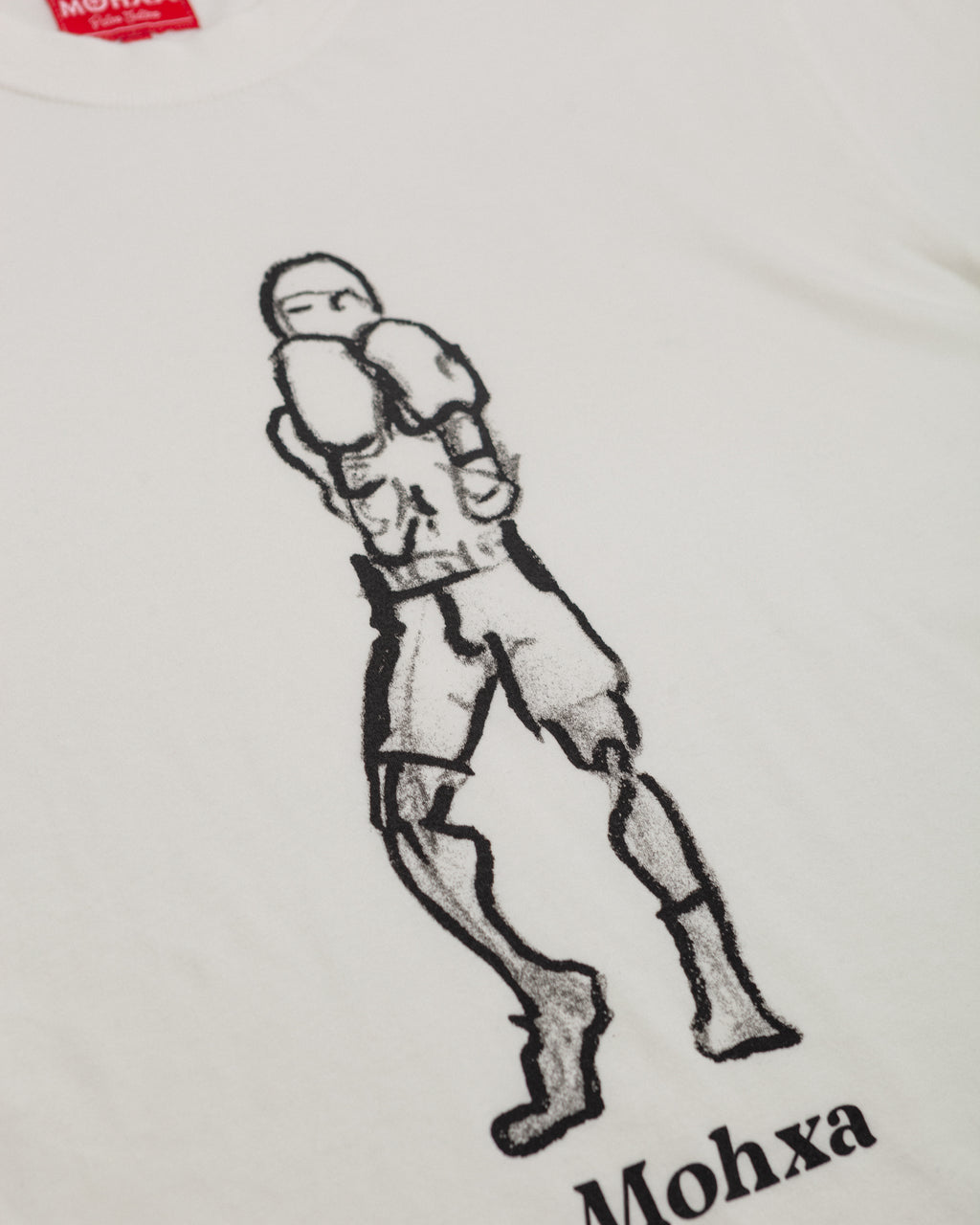 boxing tee / natural