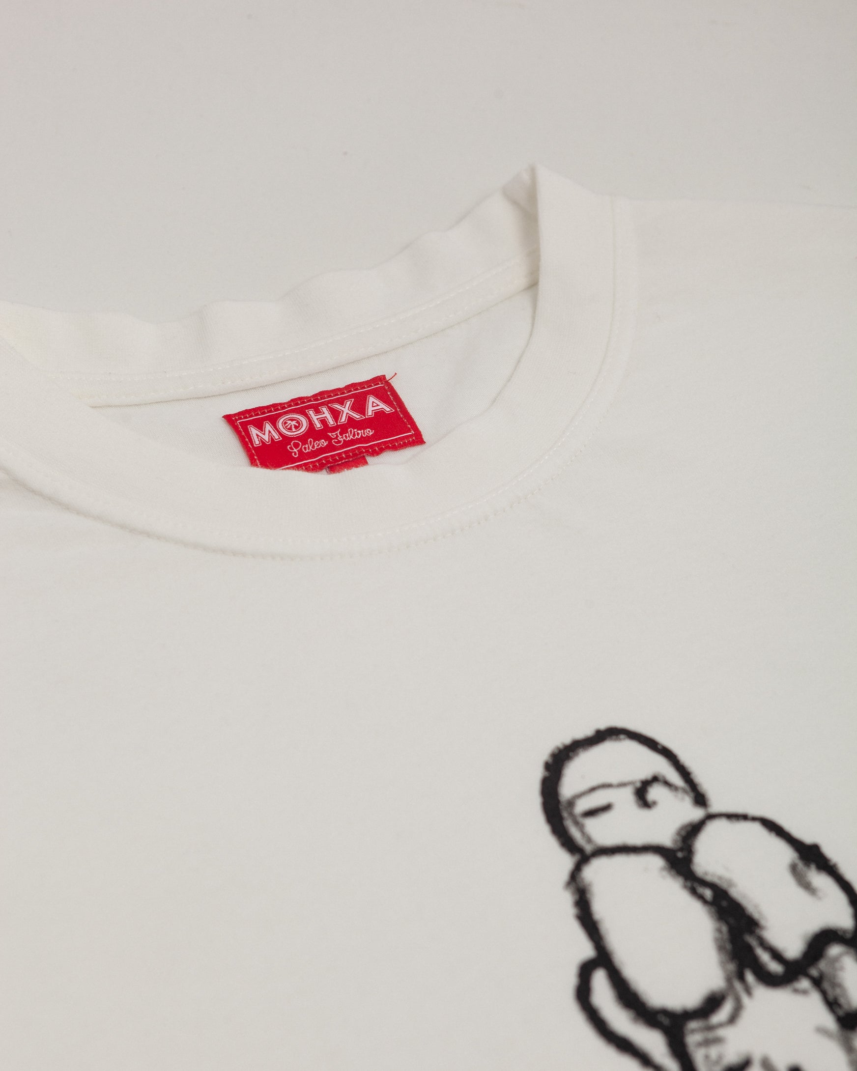 boxing tee / natural