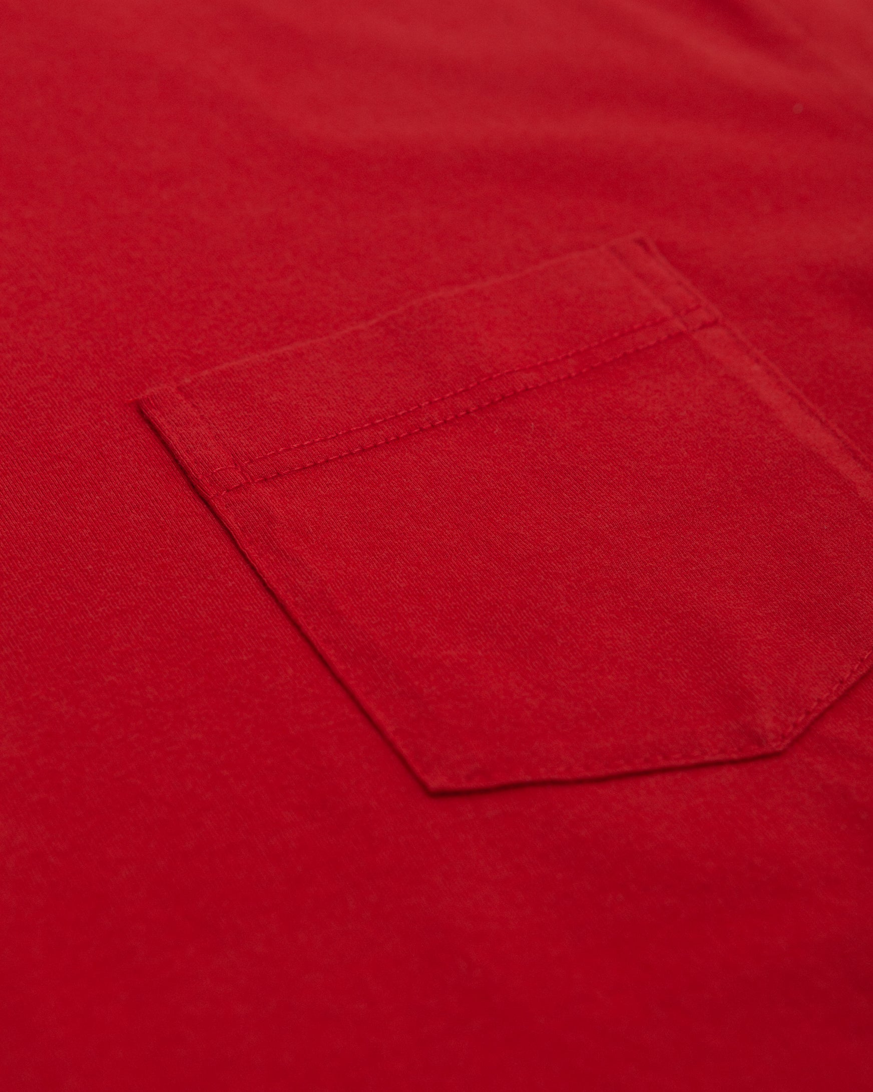 pocket loose tee / brick