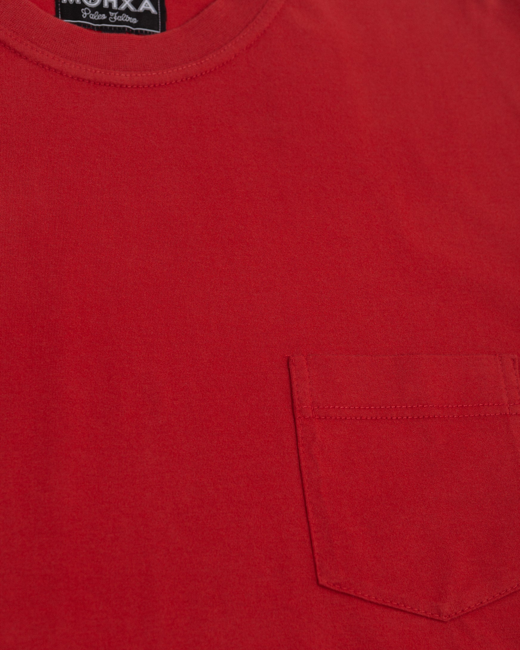 pocket loose tee / brick