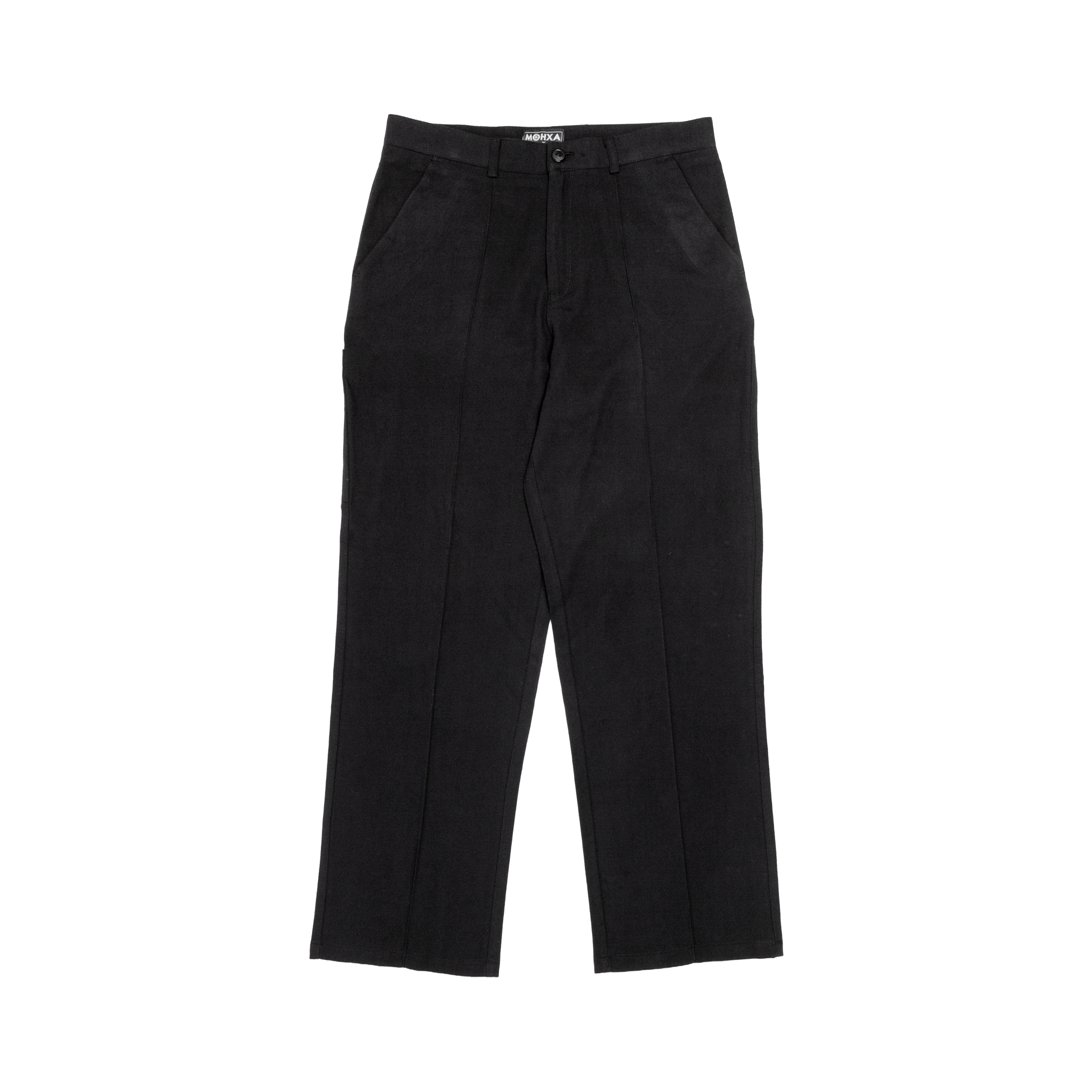 pintuck pants / noise black