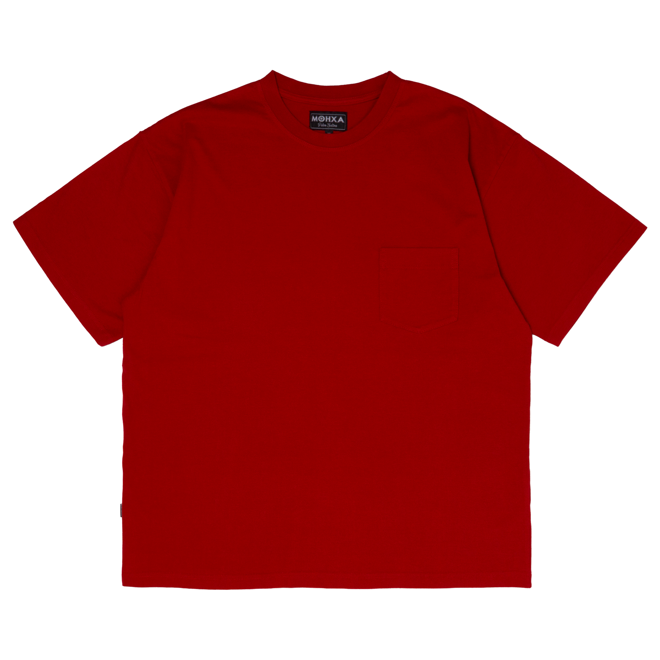 pocket loose tee / brick