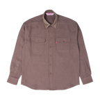 ramie everyday shirt / taupe