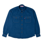 denim everyday shirt / indigo washed