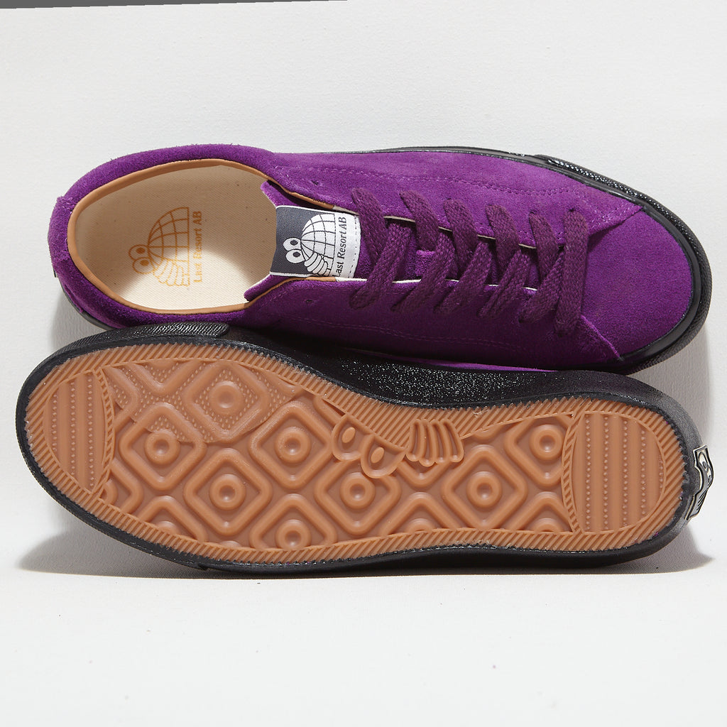 last resort ab VM003 suede lo (plum / black)
