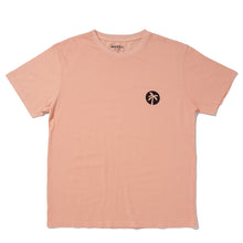 Load image into Gallery viewer, inverted palm logo tee /  apricot

