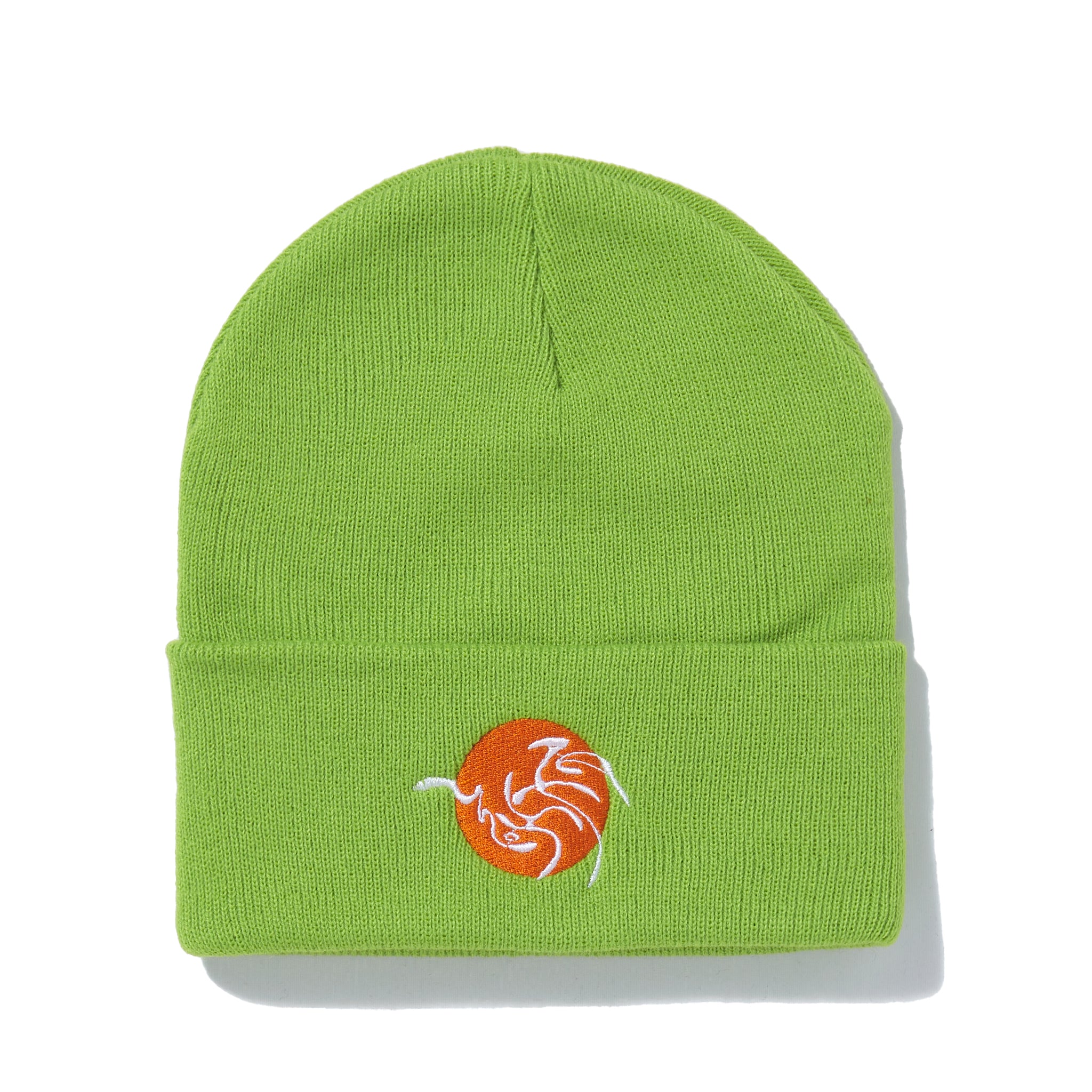 lime sun beanie