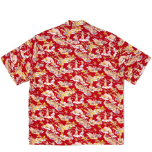 Load image into Gallery viewer, luau lapel shirt (red)
