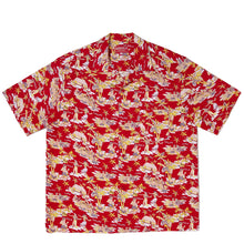 Load image into Gallery viewer, luau lapel shirt (red)
