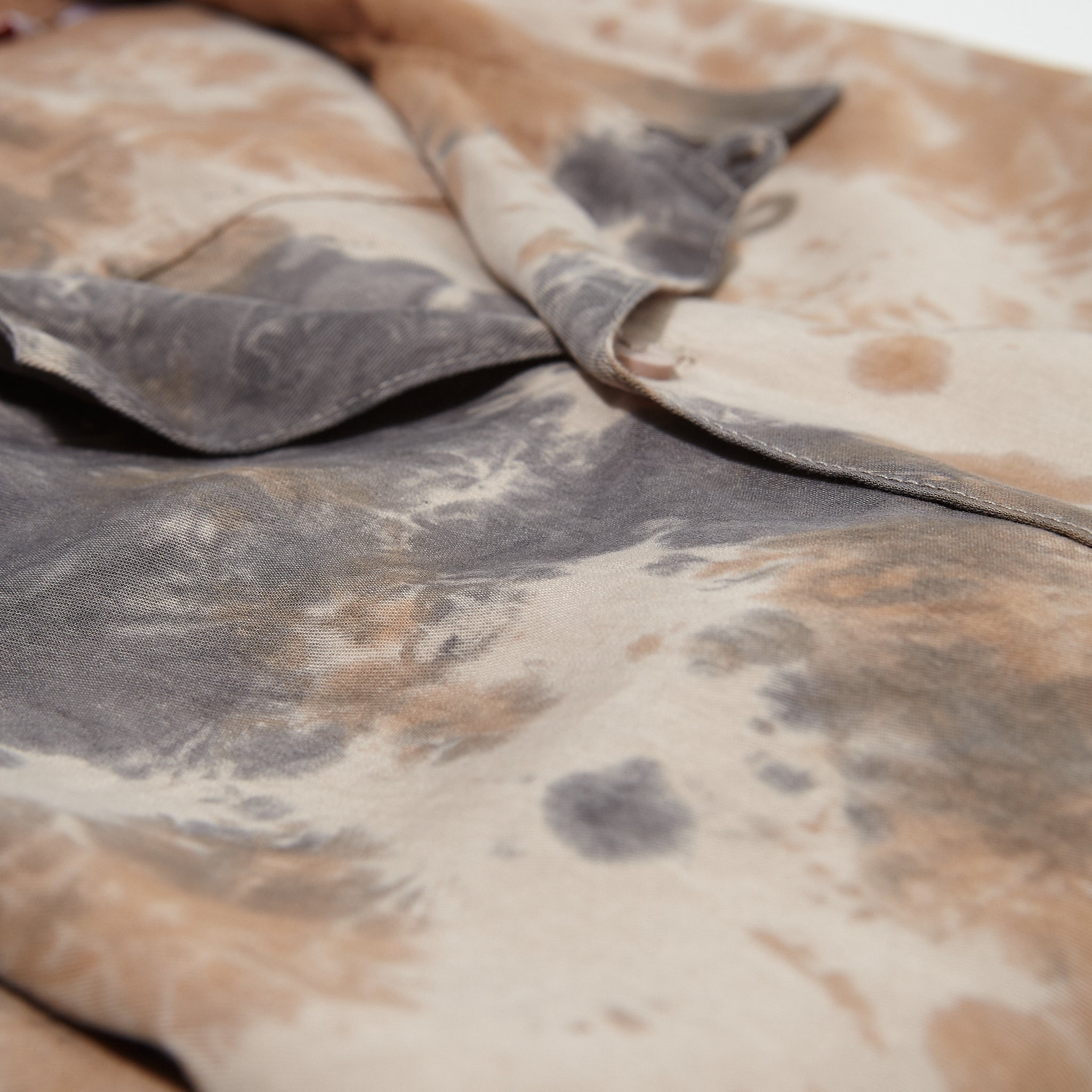 nilsson lapel shirt / pluto tie dye