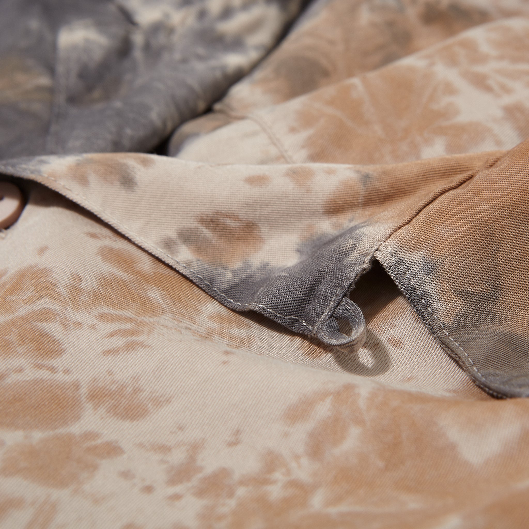 nilsson lapel shirt / pluto tie dye