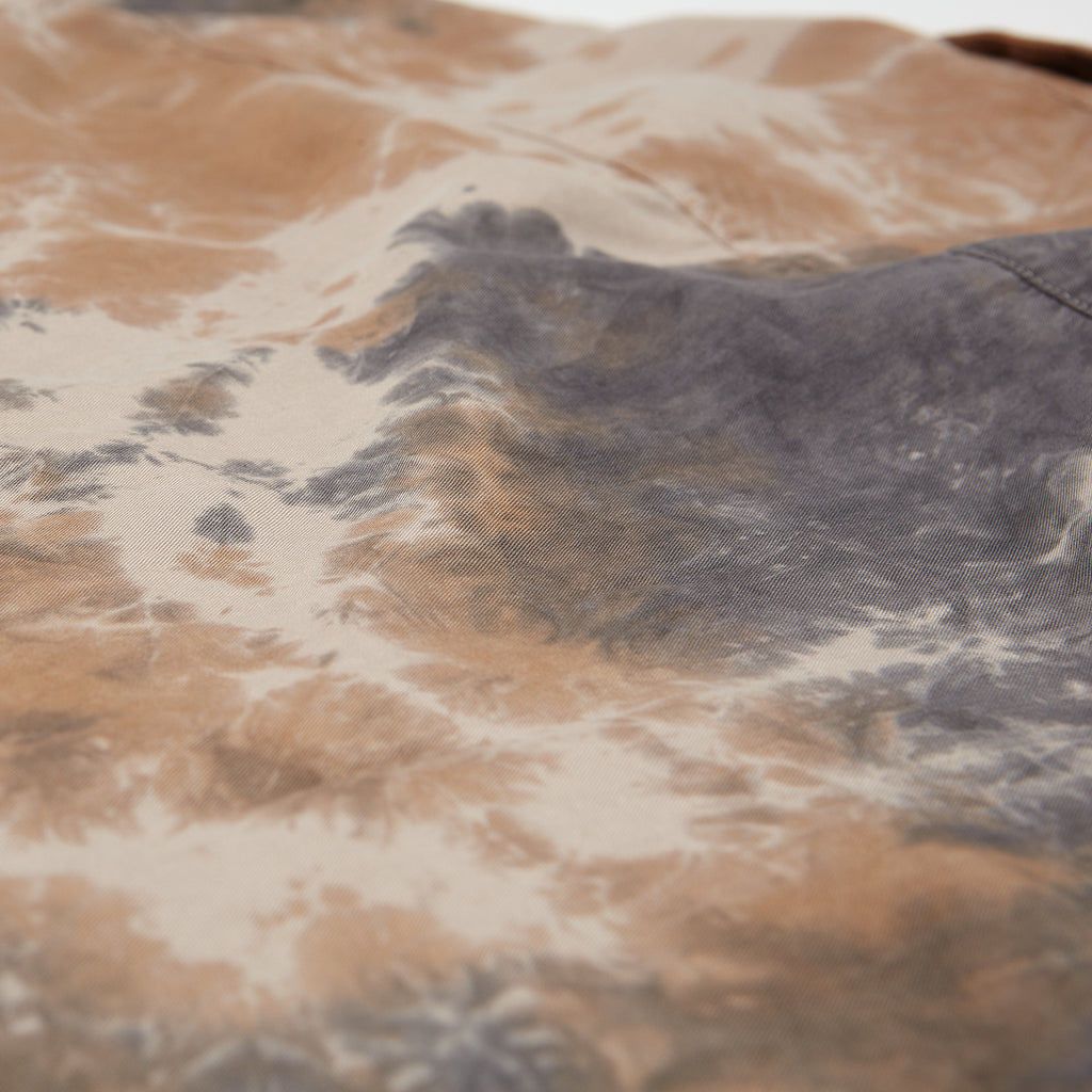 nilsson lapel shirt / pluto tie dye