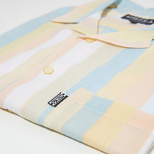 Load image into Gallery viewer, flan upcycled lapel shirt
