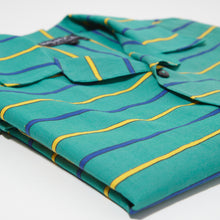 Load image into Gallery viewer, blarney upcycled lapel shirt
