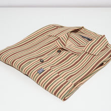 Load image into Gallery viewer, burg upcycled lapel shirt
