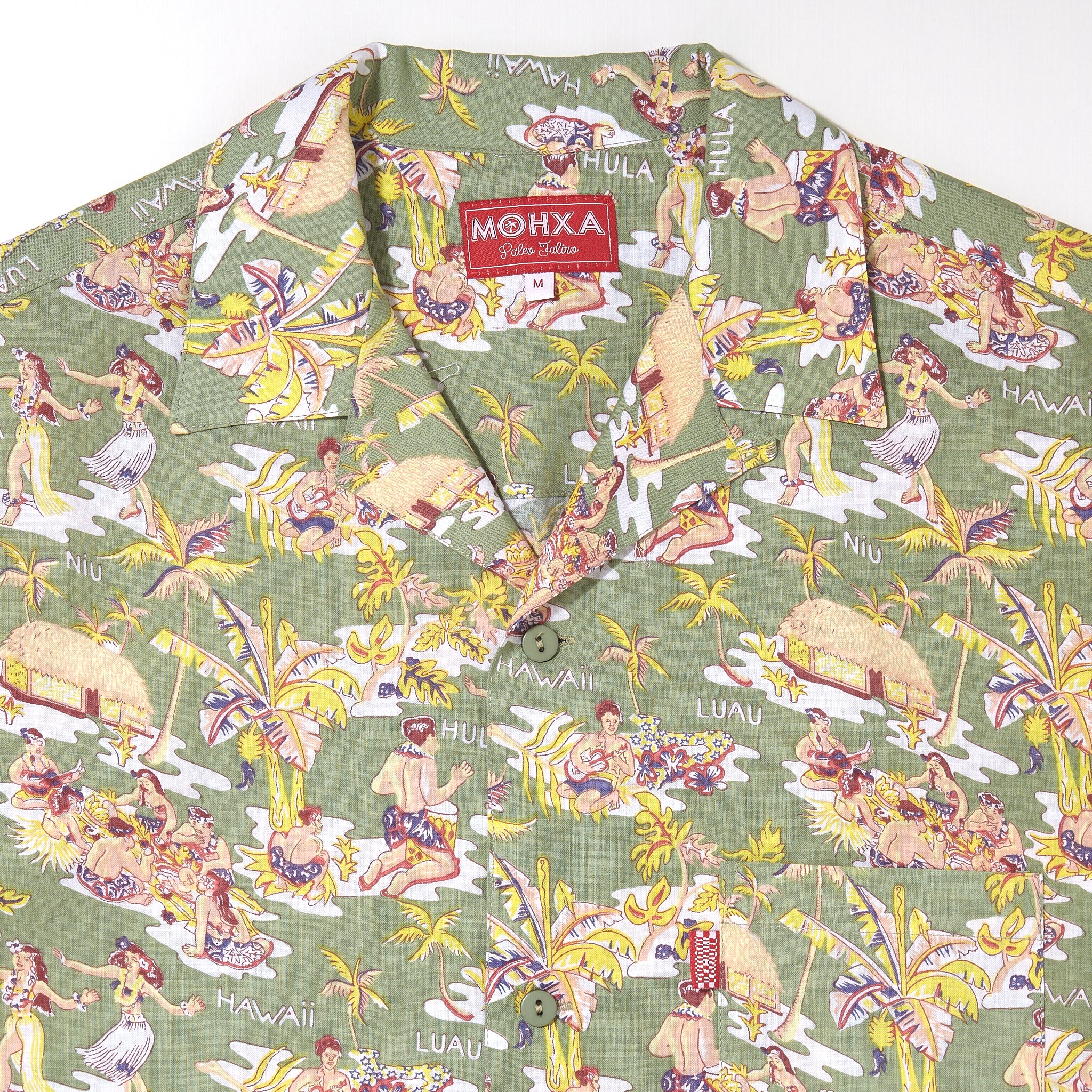 luau lapel shirt (foam)