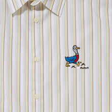 Load image into Gallery viewer, don duck striped everyday shirt (yellow)
