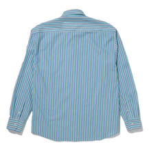 Load image into Gallery viewer, rooker striped everyday shirt (blue)
