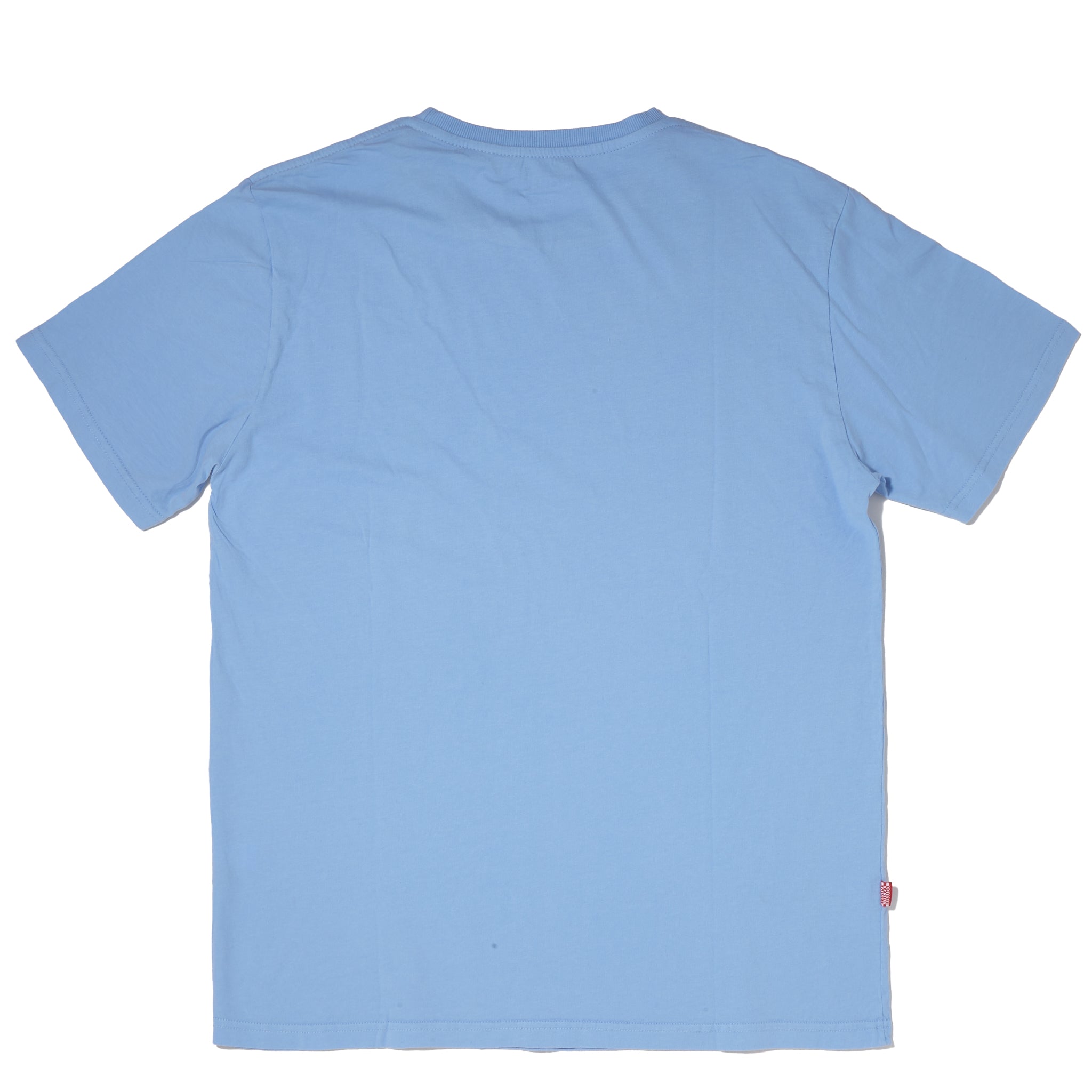 inverted palm logo tee /  placid blue