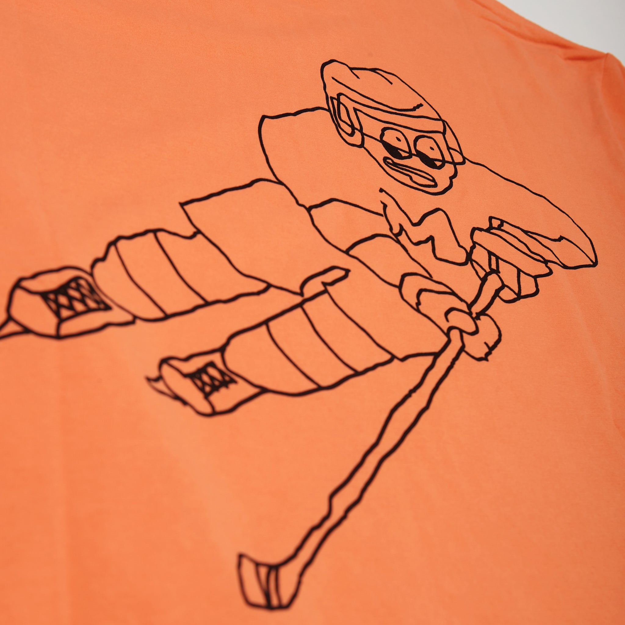 rooker tee / nectarine