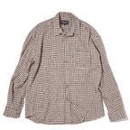 aspen upcycled everyday shirt / tan check