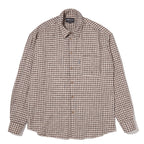 aspen upcycled everyday shirt / tan check