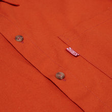 Load image into Gallery viewer, one pocket upcycled everyday shirt (blood orange)
