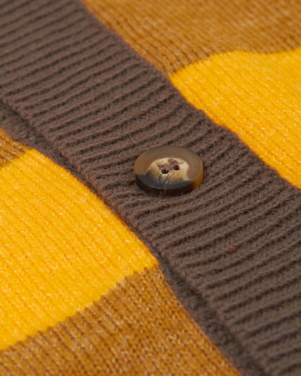 striped cardigan (yellow / dijon)