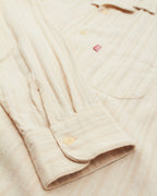 gloria upcycled lapel shirt