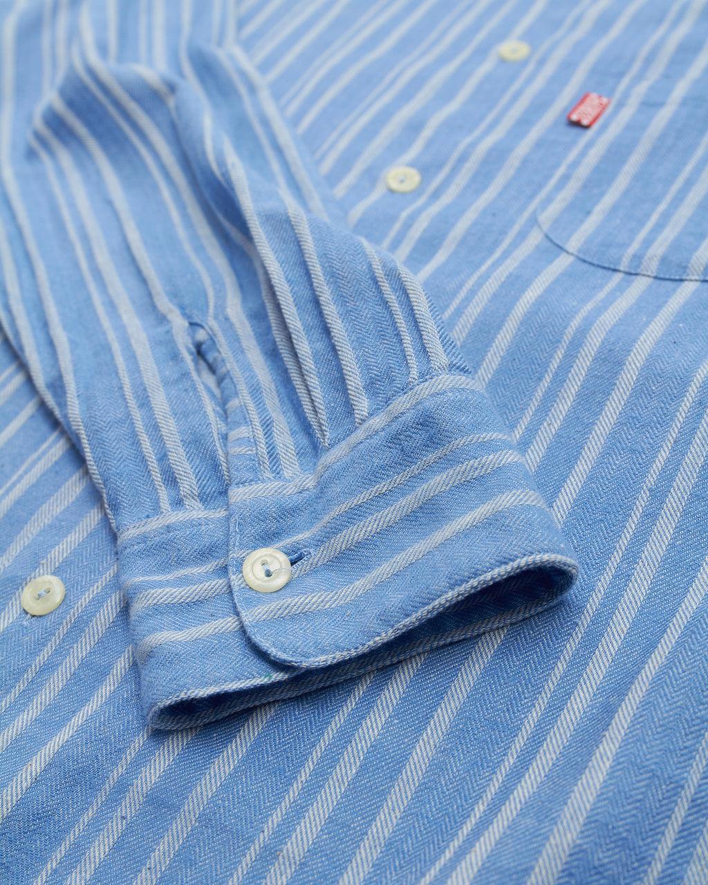 jeremy upcycled lapel shirt