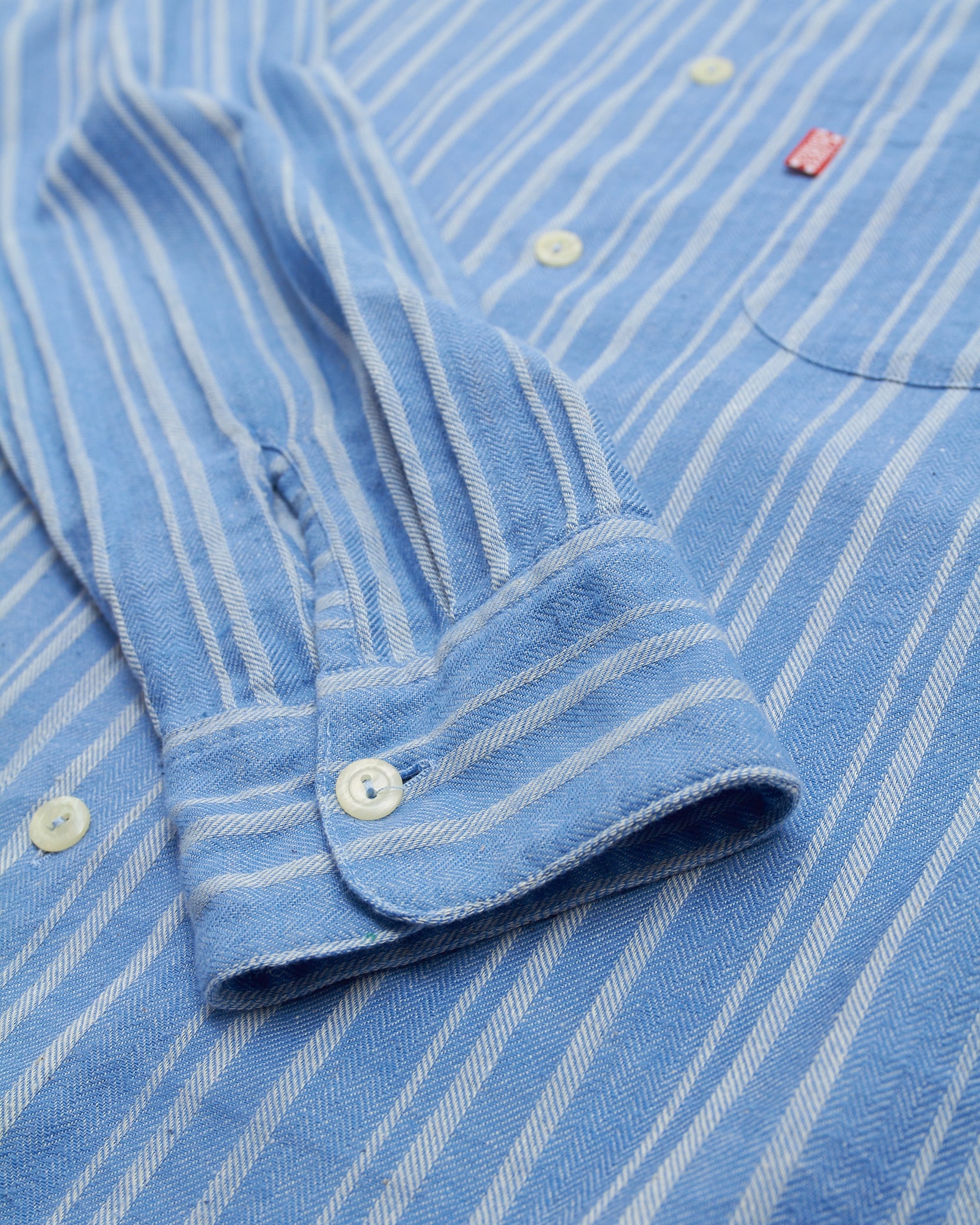 jeremy upcycled lapel shirt