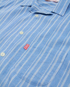 jeremy upcycled lapel shirt
