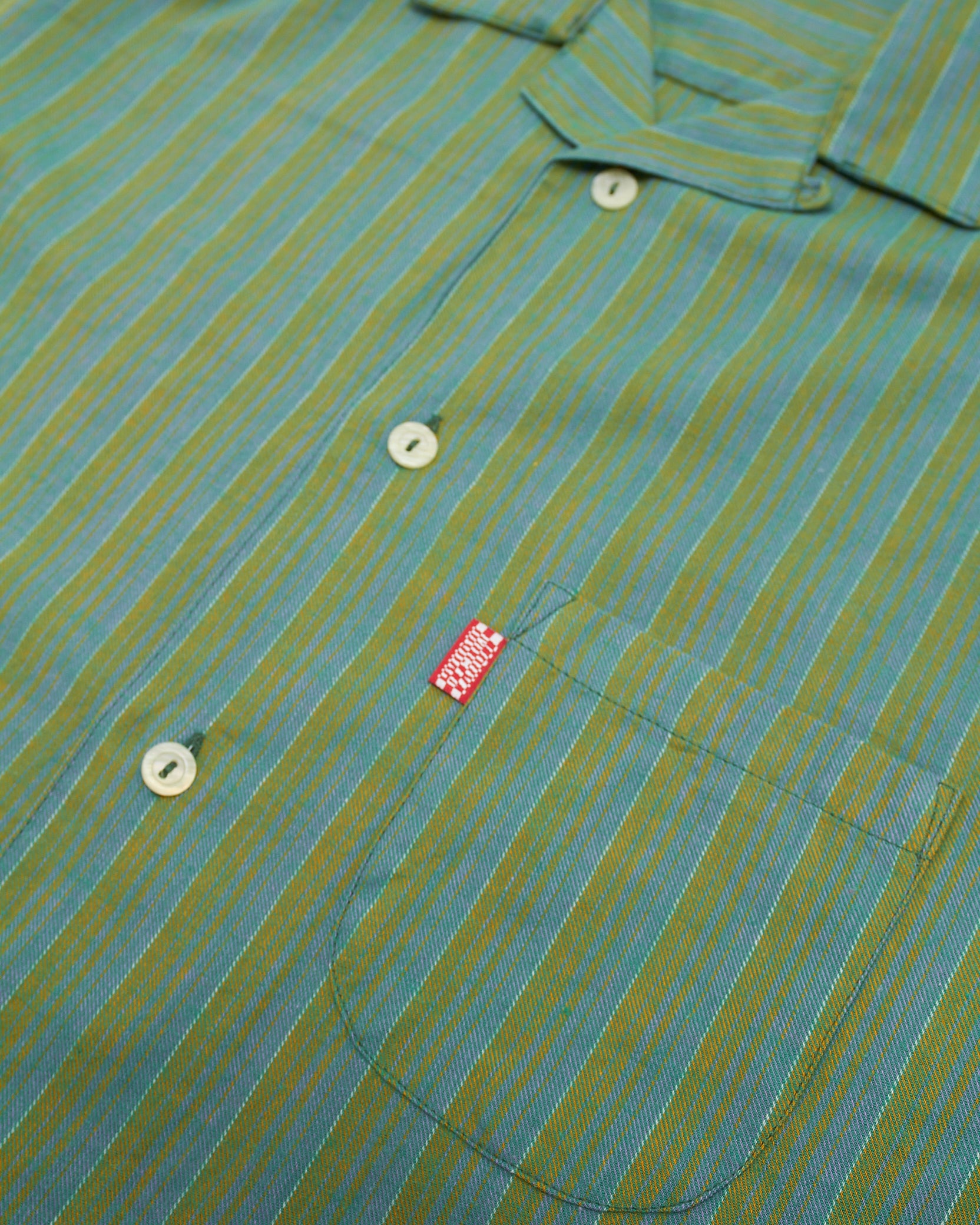 jimmy upcycled lapel shirt