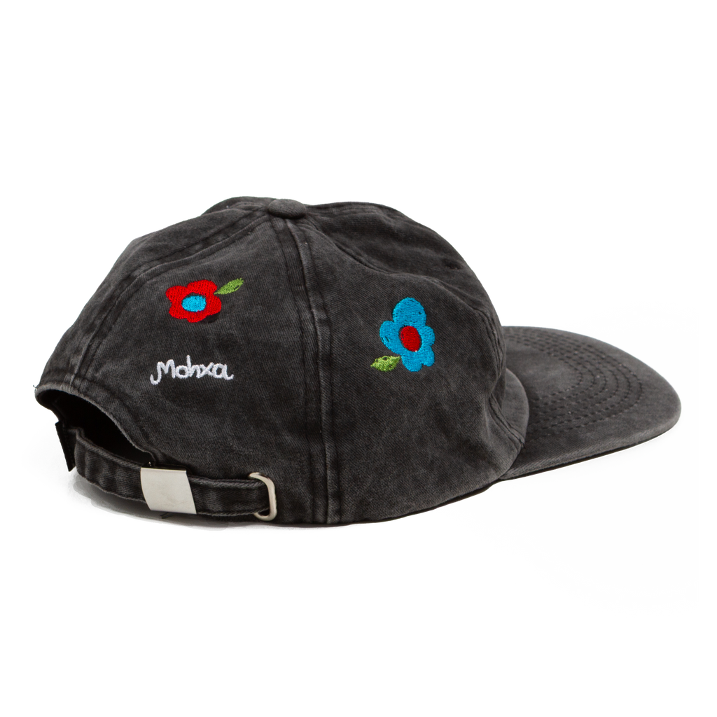 may came cap / stonewashed black