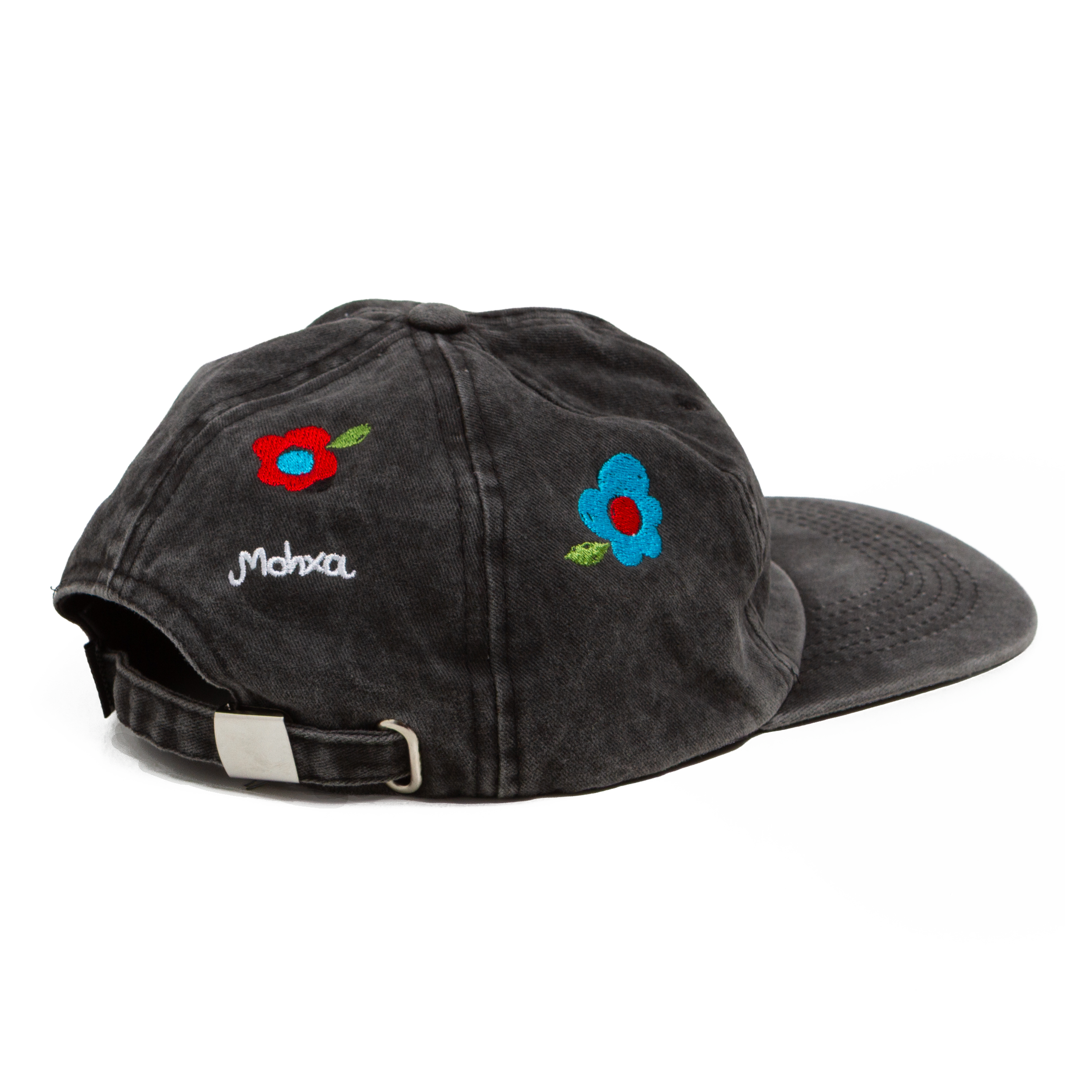 may came cap / stonewashed black