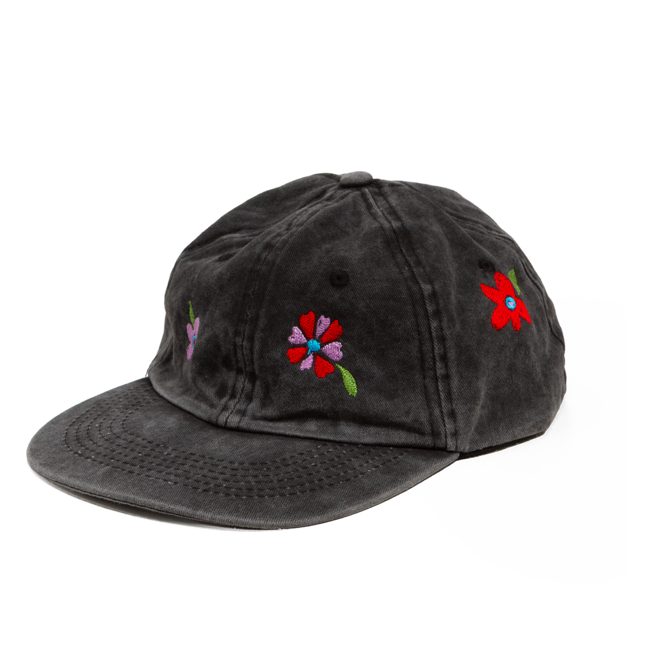 may came cap / stonewashed black