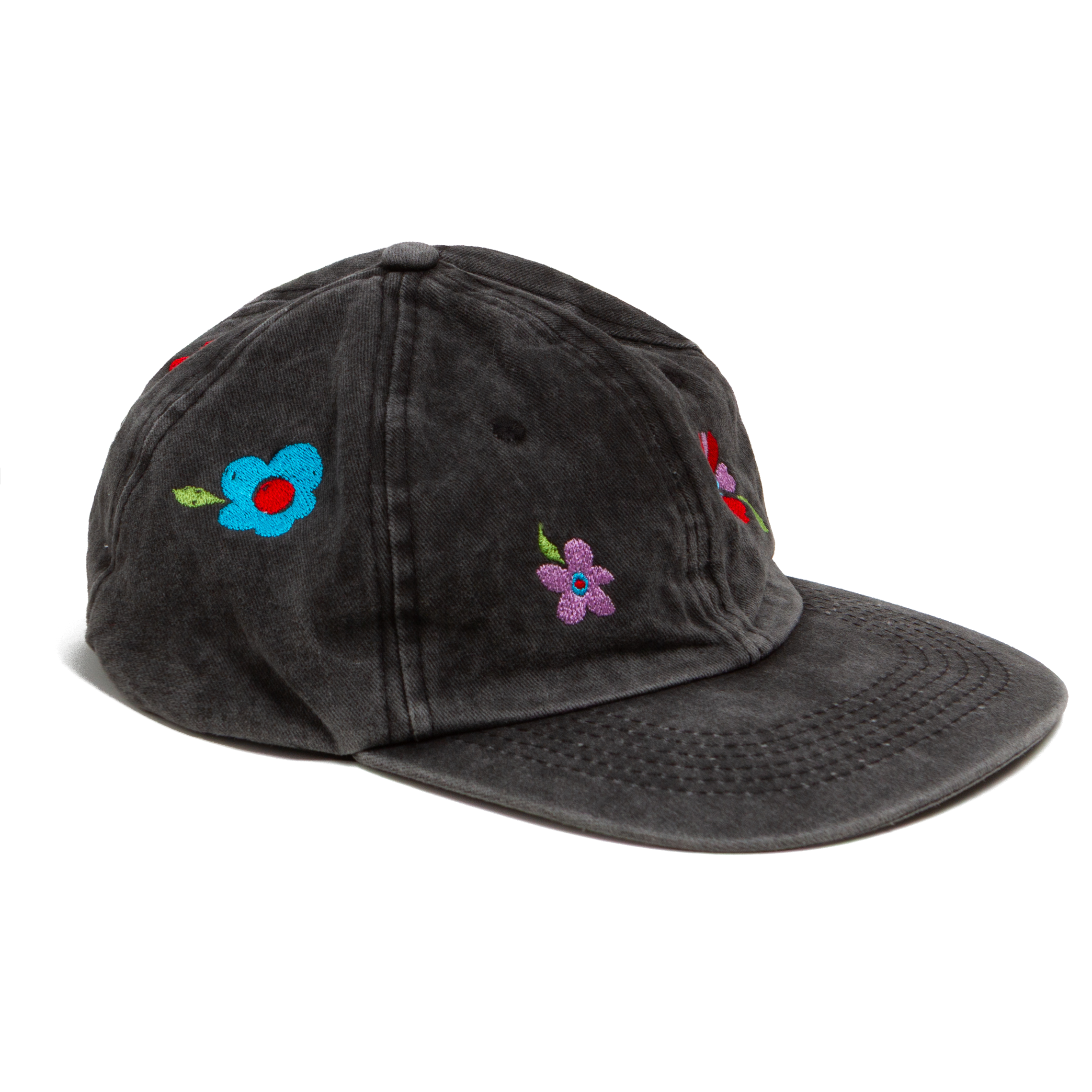 may came cap / stonewashed black
