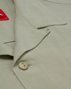 lapel shirt / laurel green