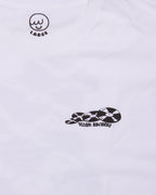 flying discs tee / white