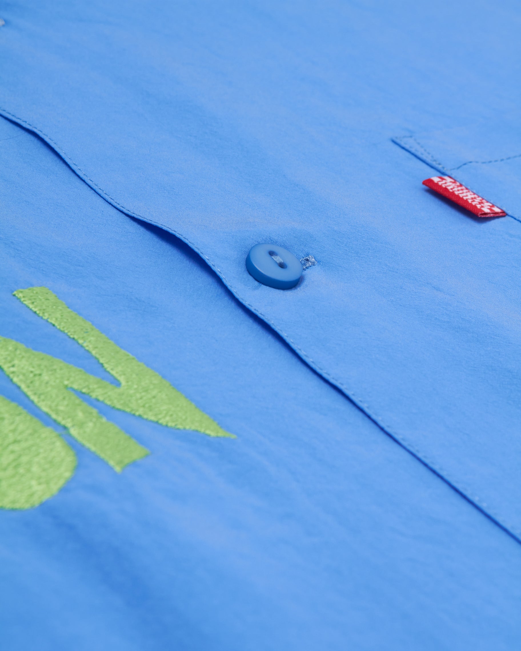 common sense lapel shirt / cornflower blue