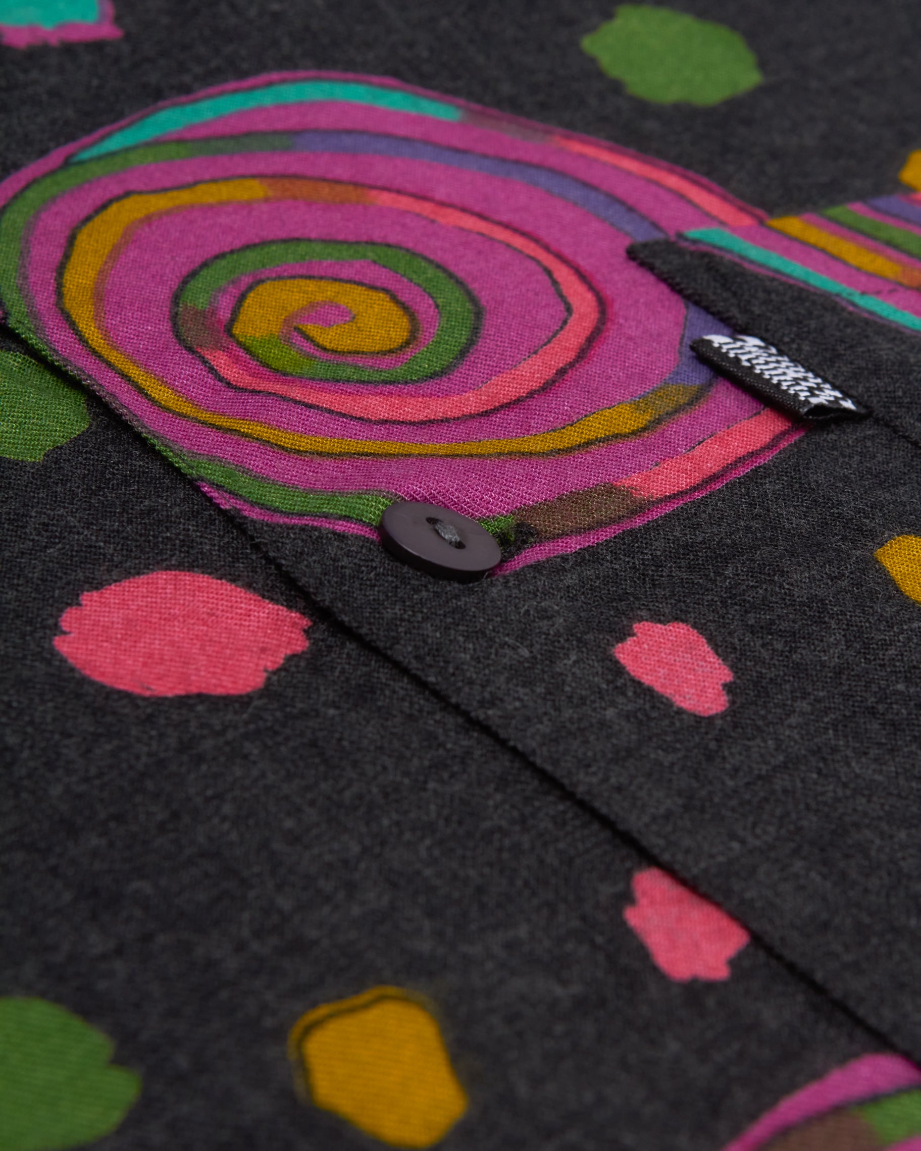 sigma upcycled lapel shirt