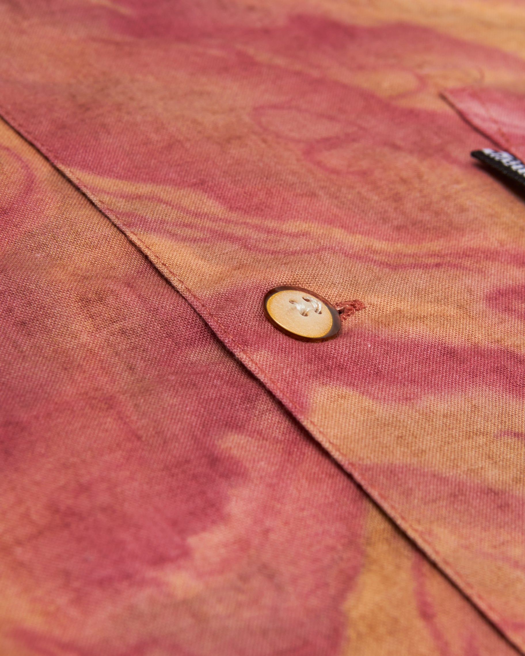 aura upcycled lapel shirt