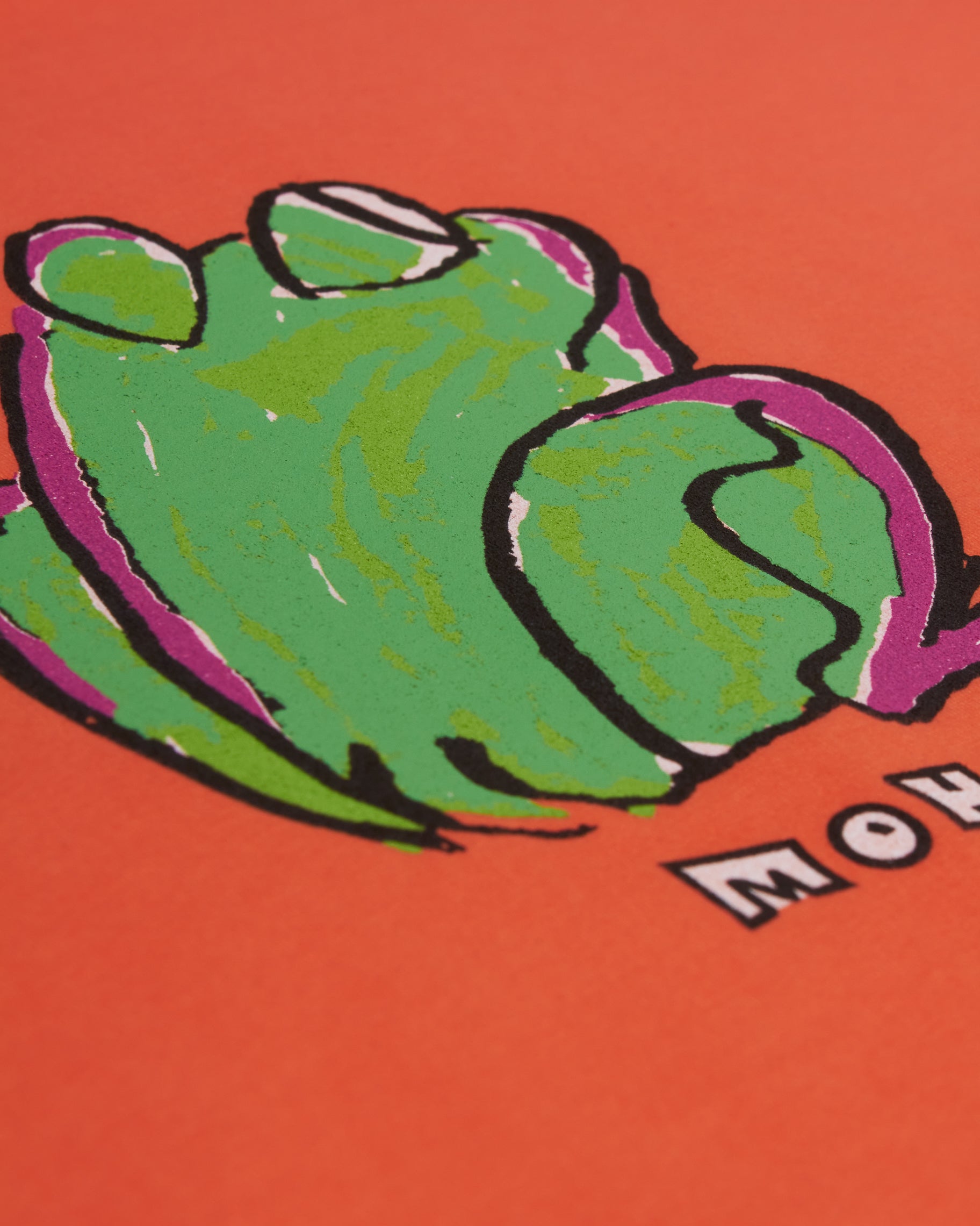 frog tee / orange