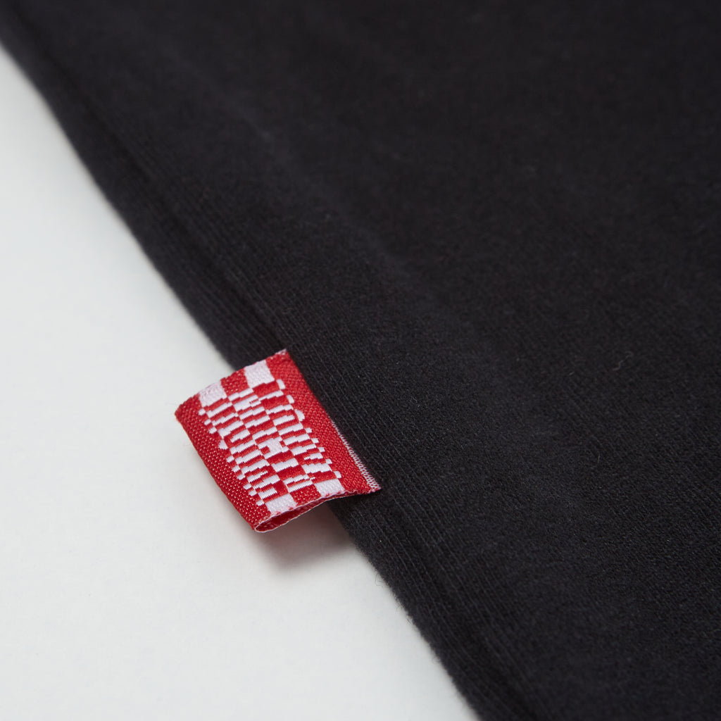 depressed tulips tee / black